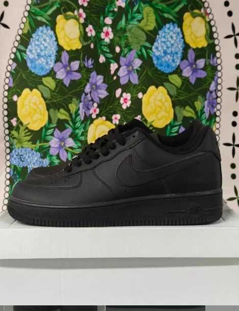Buty Trampki NikeAir_Force_1_Low _07_Black_R.42