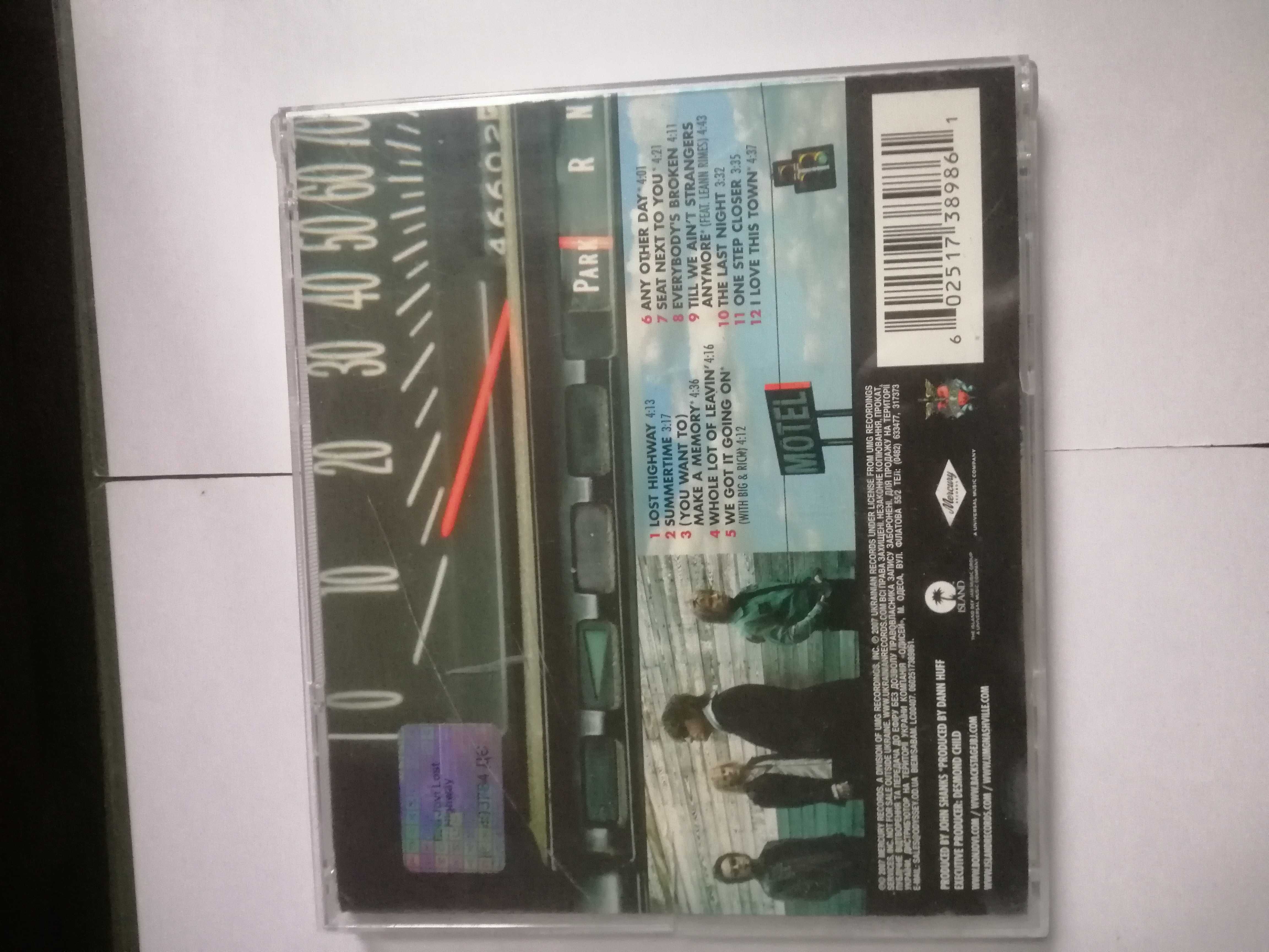 CD диск Bon Jovi - Lost Highway, лицензионный.