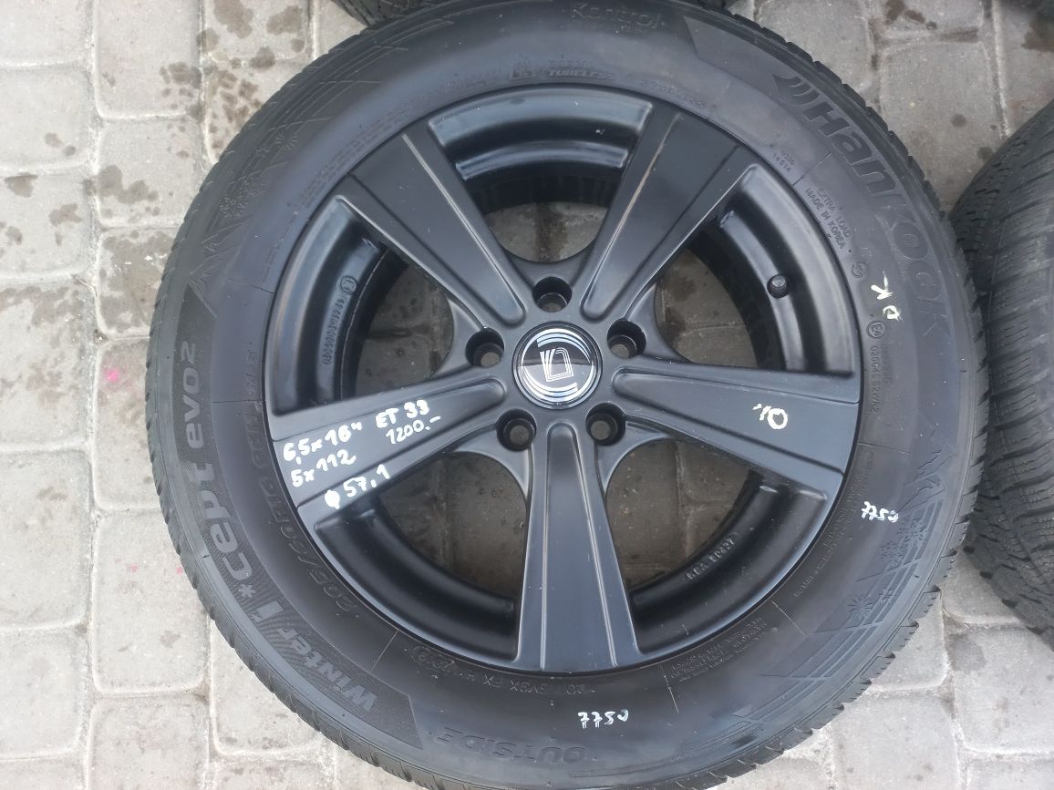 Koła zimowe 16" 5x112 do VW, Audi, Skoda, Seat