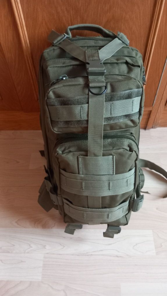 Plecak taktyczny*na survival*idealny bagaż podręczny *khaki*35 l. NOWY