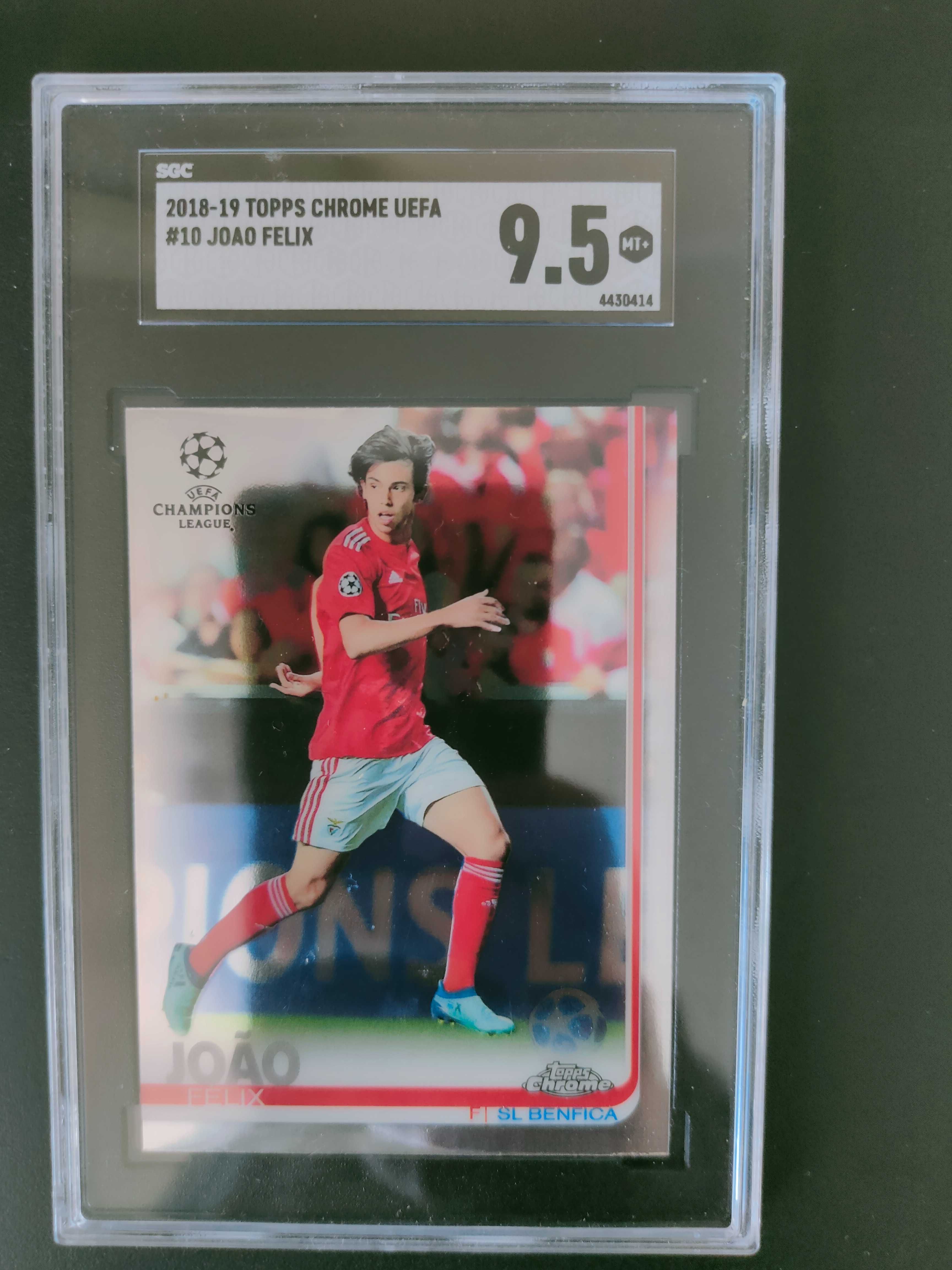 João Félix - Topps Chrome - 2018/19 - SGC 9.5 - SL Benfica