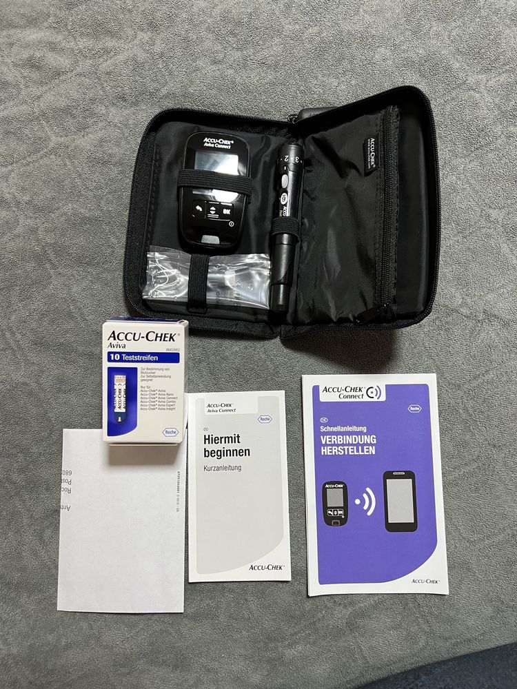 Глюкомерт Accu-Chek Aviva Connect