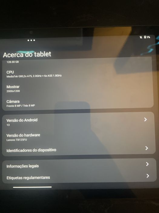 Tablet Lenovo tab10 Plus