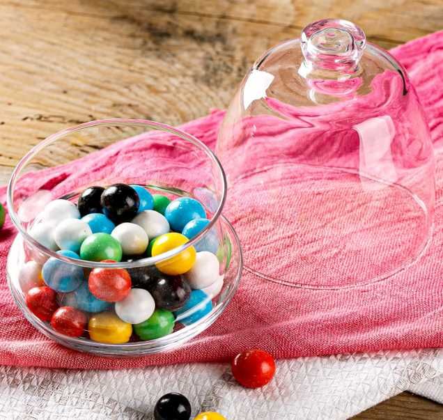 Deserowe miseczki szklane  ( 2 sztuki)  NR.836