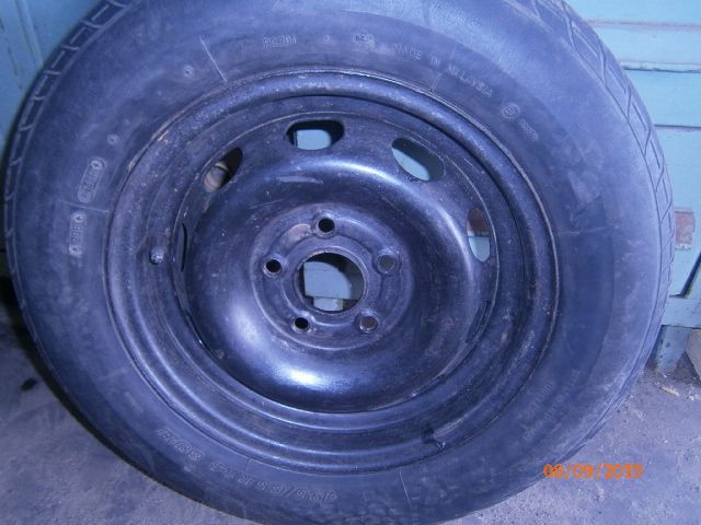 Продам колесо с диском на запаску 195/65 r14