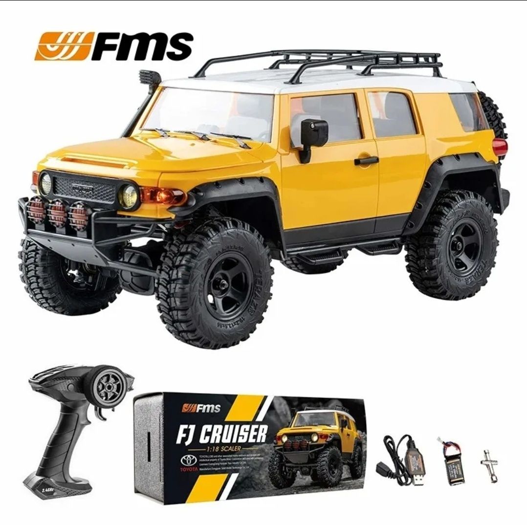 Fms fj cruiser 1:18 машинка на радіокеруванні