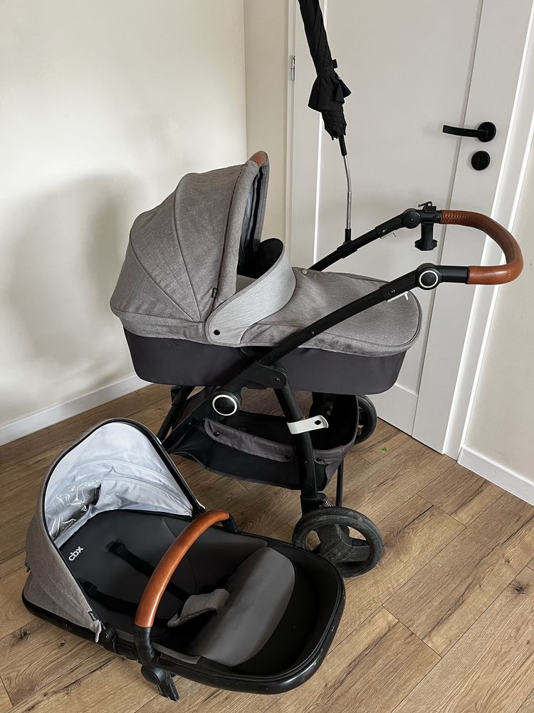 Wózek 2w1 Cybex Leotie Luc Comfy Grey