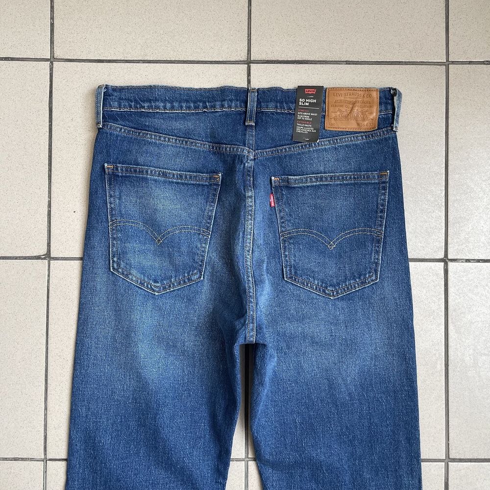 Джинсы Levis So High Slim premium (левис, левайс)