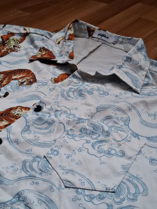 Сорочка гавайка в японському стилі Vatpave (кімоно)