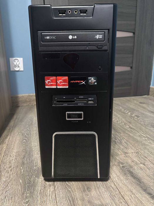 Komputer do gier i pracy – Ryzen 5 1600X, GTX 1060, 16 GB RAM, SSD+HDD