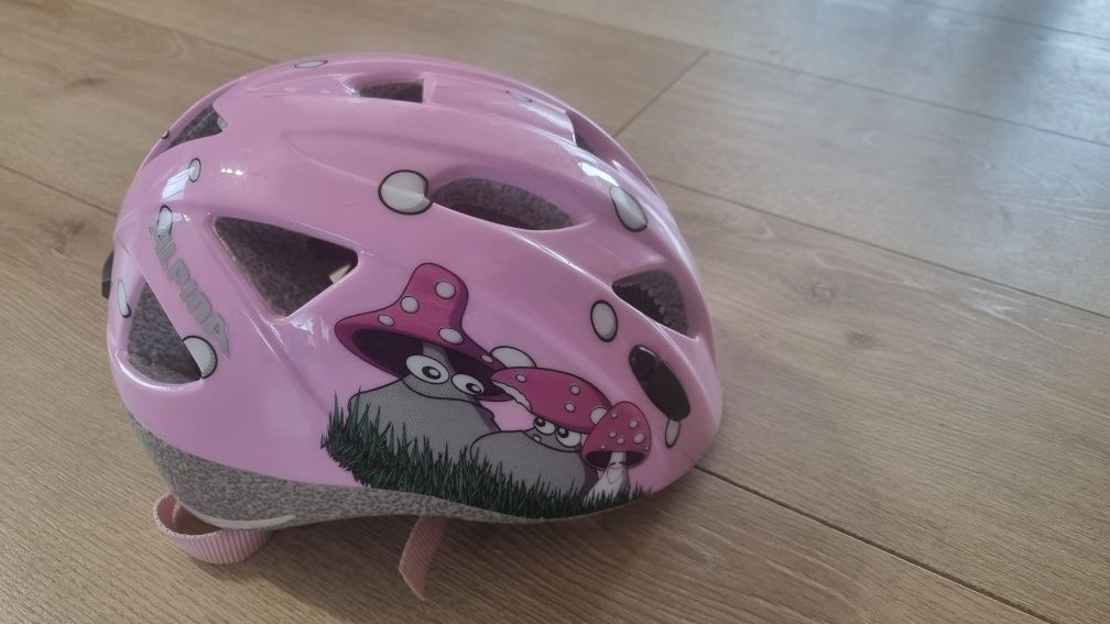 Kask rowerowy dziecięcy, Alpina rozmiar 47-51