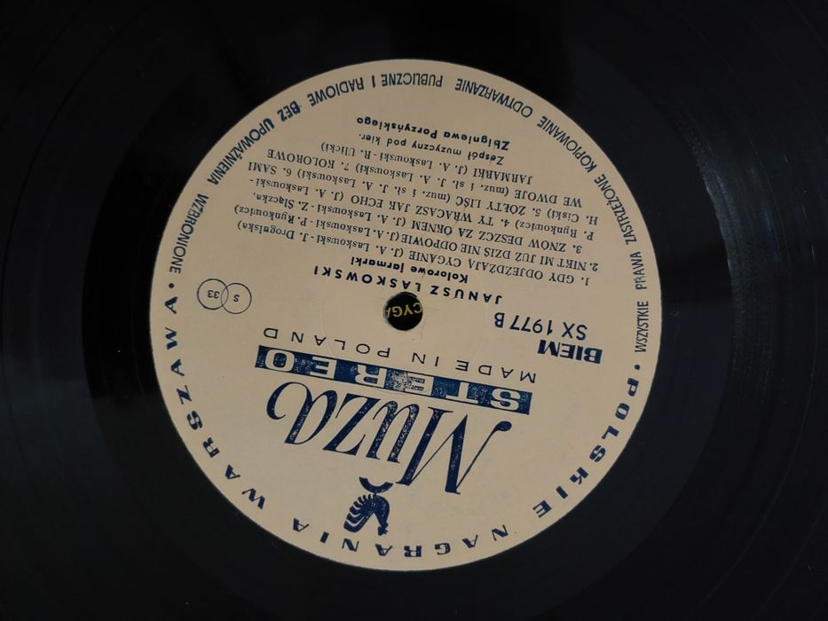 Janusz Laskowski – Kolorowe Jarmarki LP Winyl EX+