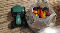 Traktor i kocki plastikowe