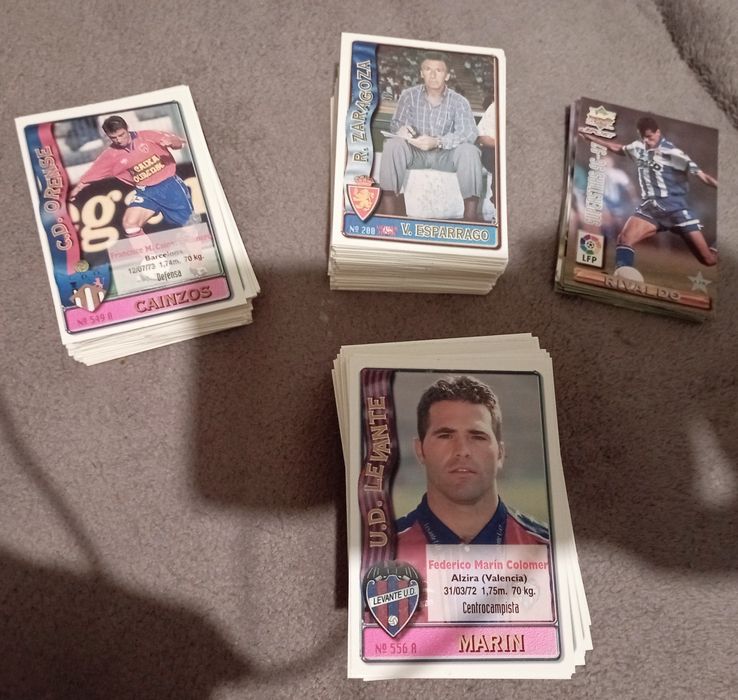 Lote 365 cartas Las Fichas de La Liga 96/97