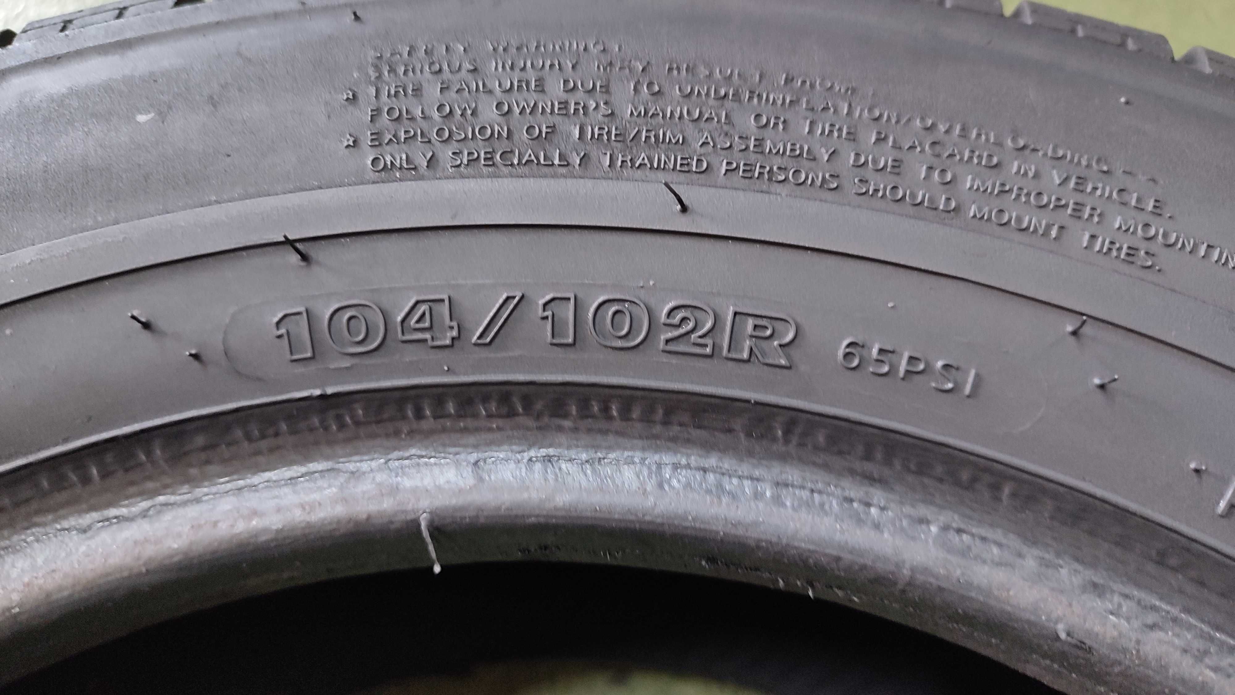 Opona pojedyncza 195 70 R15C 104/102R Hankook RA08 bieżnik 7,2mm