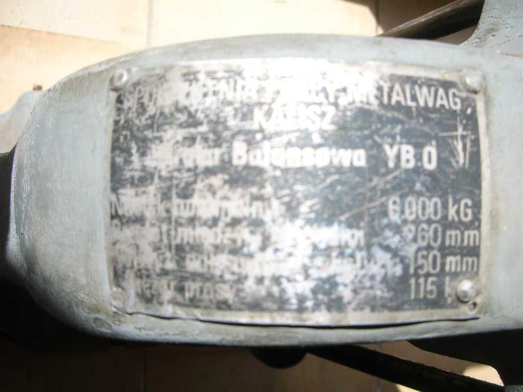 Prasa balansowa YB O.  6 ton