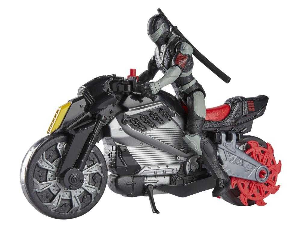 Figurka Snake Eyes: G.I. Joe Origins-Snake Eyes With Stealth Cycle