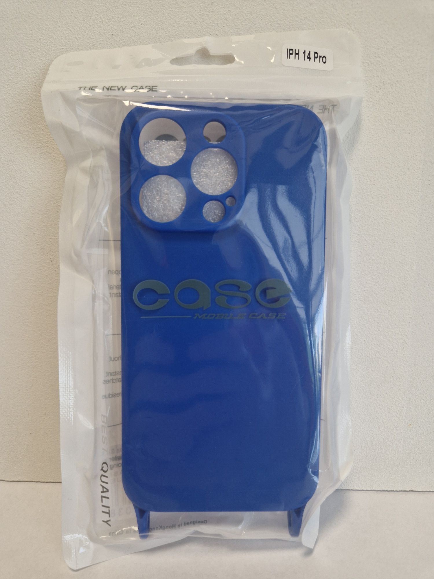 Strap Silicone Case do Iphone 14 Pro wzór 2 niebieski