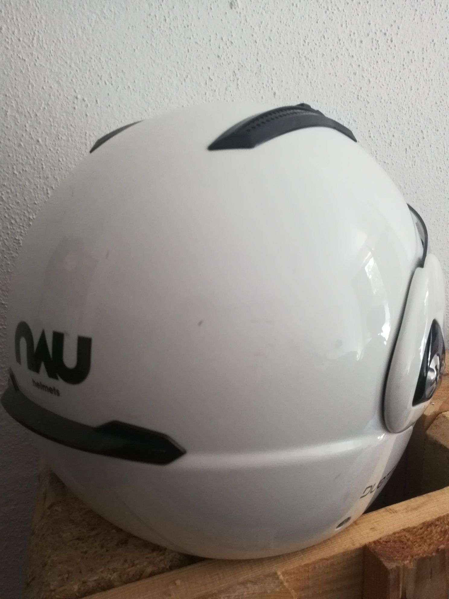 Capacete Nau modular com viseira Pinlock