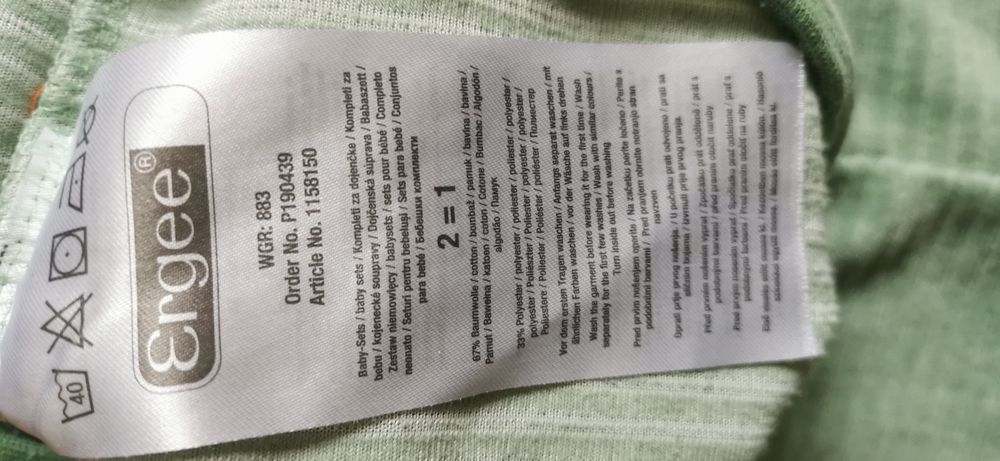Zestaw niemowlęcy rozm 50