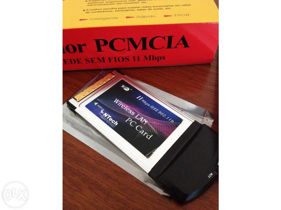 Placa wireless PCMCIA