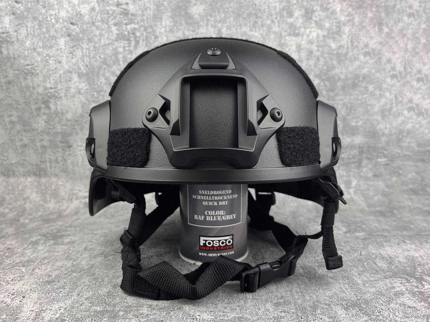 NOWY hełm MICH 2000 railed replika asg paintball ochronny black POZNAŃ