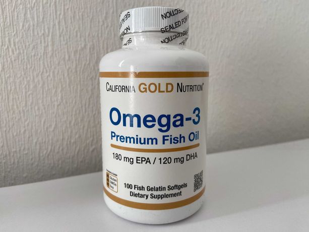 Риб'ячий жир Omega 3 California Gold Nutrition 100 капсул