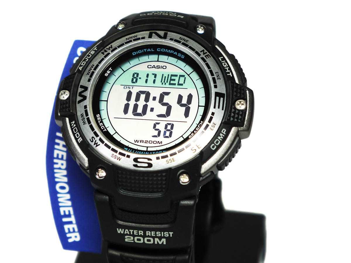 С компасом Casio SGW-100-1V 100% оригинал