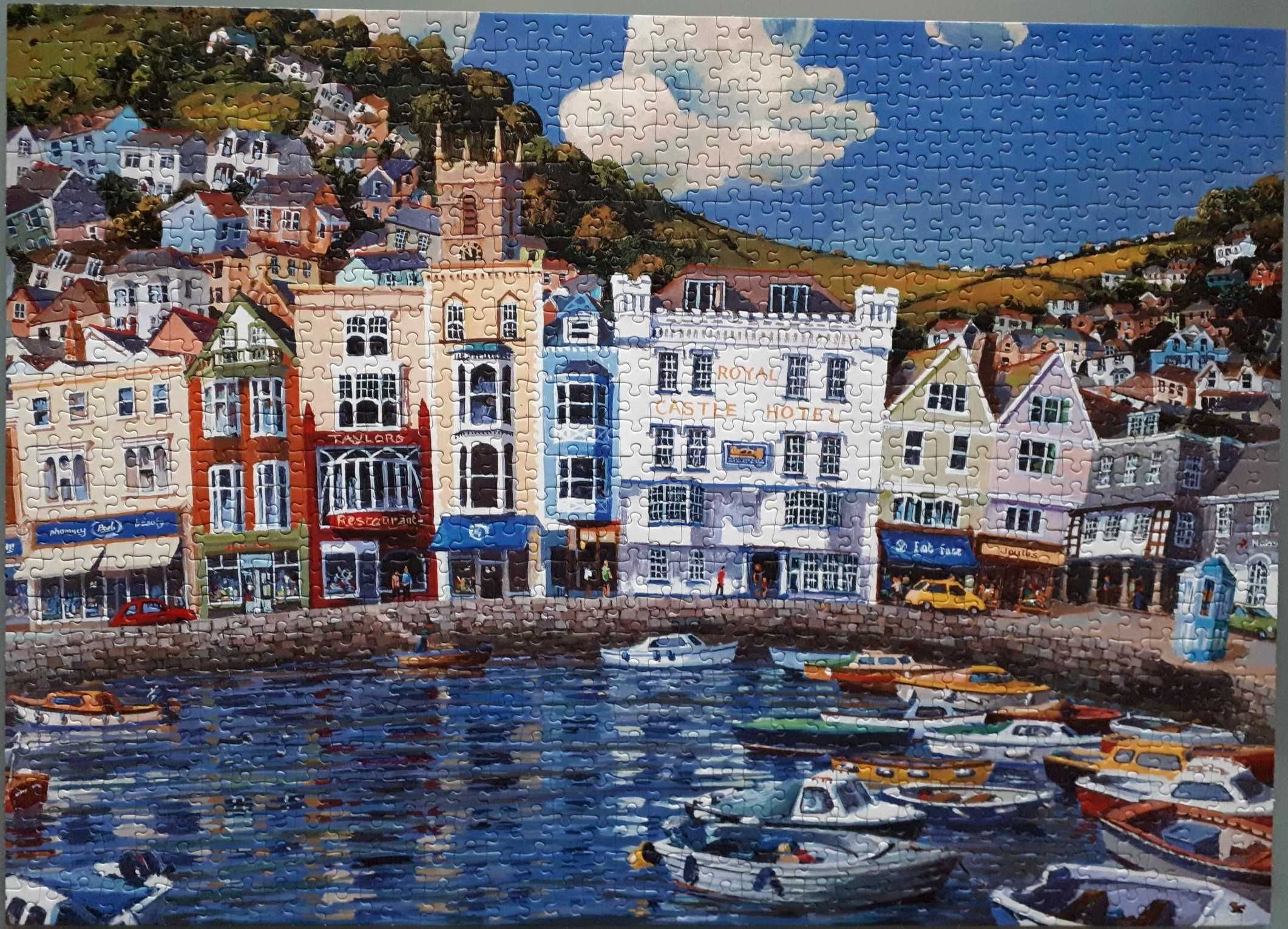 Puzzle 1000 Gibsons Boat Float (Port w Dartmouth)