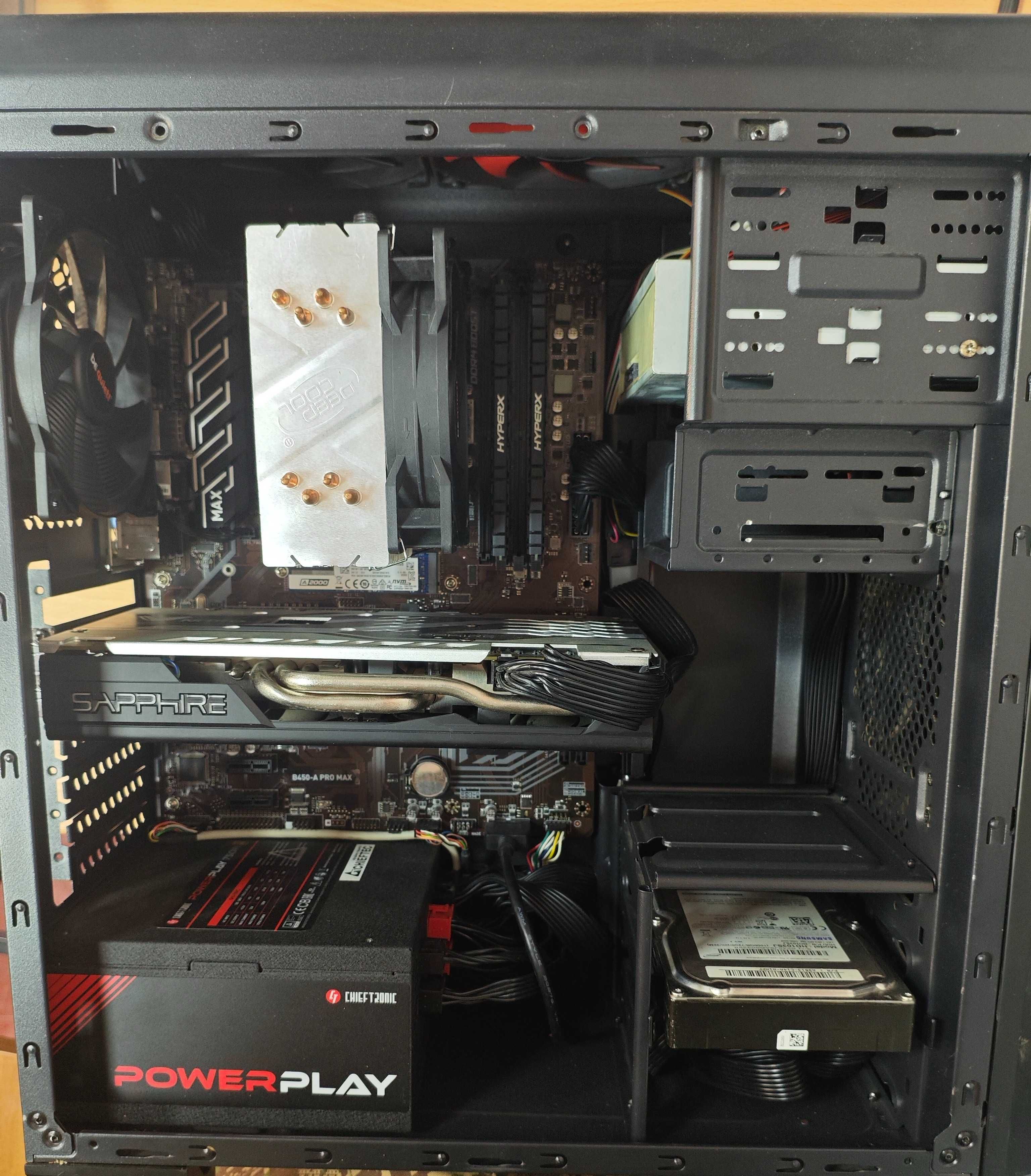 Компьютер для ігор та навчання 6-CPU, 16-RAM, 4-GPU