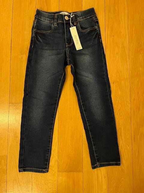 Spodnie dla chłopca w kolorze niebieski w rozmiarze 116 cm