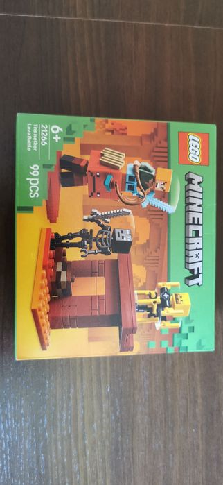 LEGO Nowy Minecraft Walka w jaskini 30705 i 21266 Bitwa na moście Neth