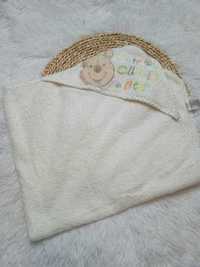 Ręcznik kąpielowy dla dziecka z kapturkiem Kubuś Puchatek Disney Baby