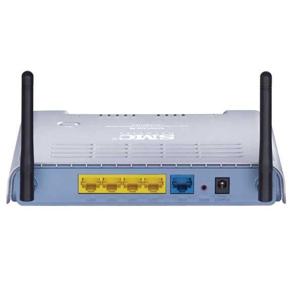 Router Wireless N SMC SMCWBR14S-N2 2.4GHz 300Mbp