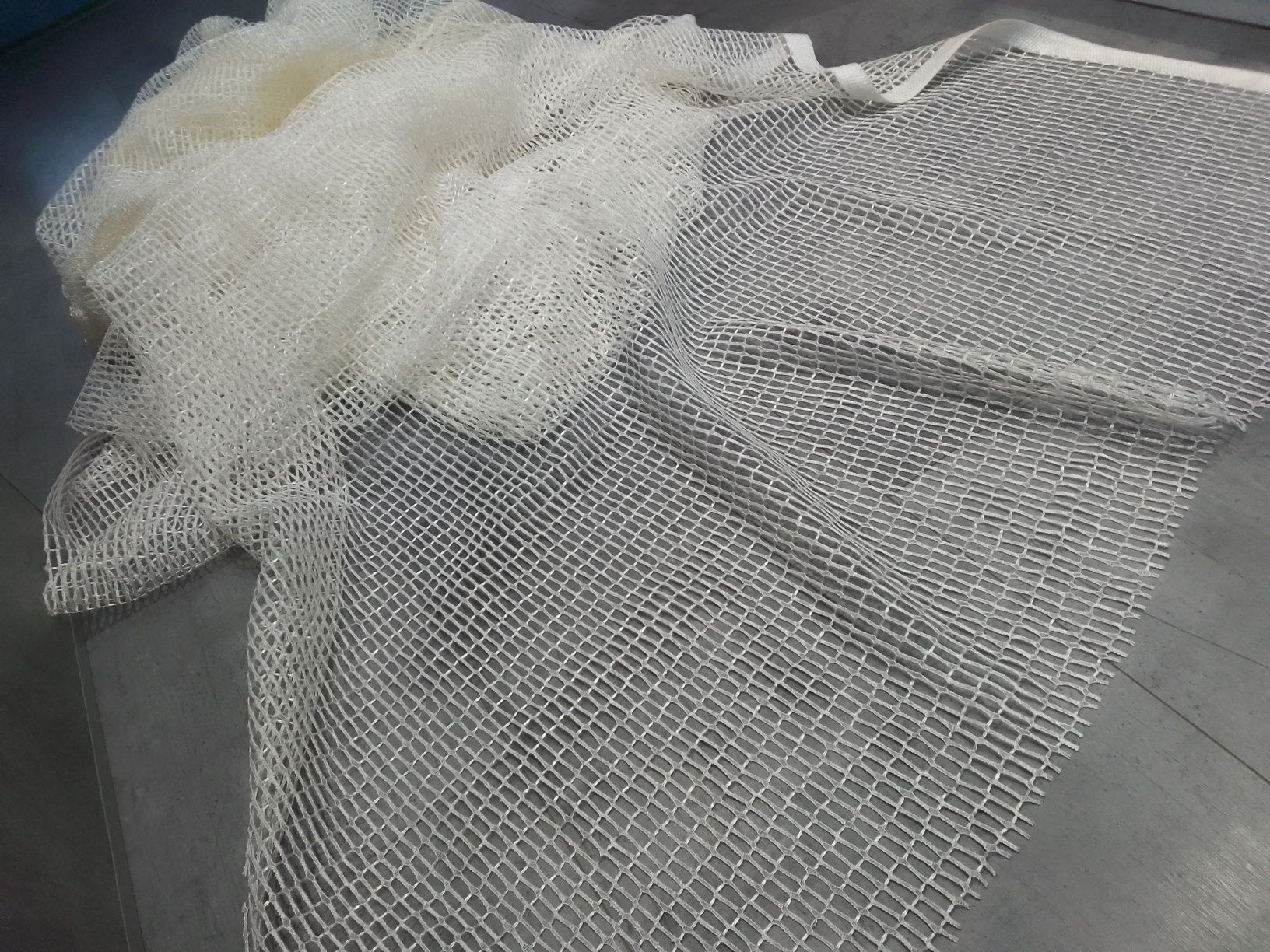 Firana ecru 93 cm x 602 cm