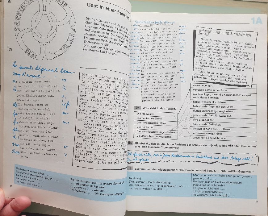 Deutsch konkret Lehrbuch i Arbeitsbuch 3