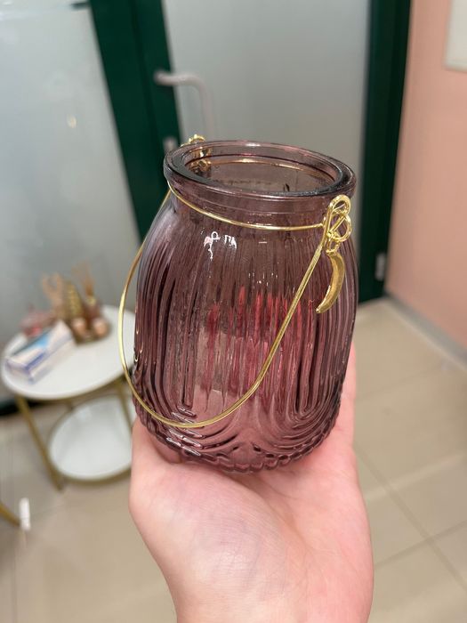 Świecznik ze złotym księżycem