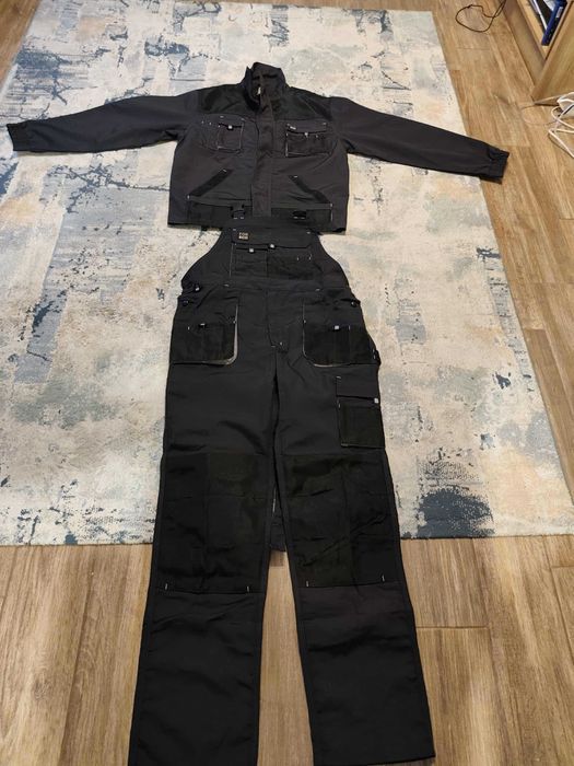 Komplet roboczy- kurtka + spodnie na szelkach