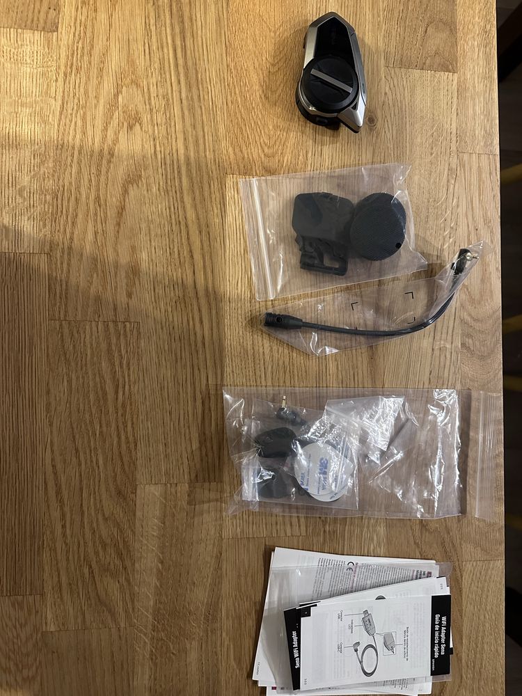 Kask LS2 Advat z interkomem Sena S50