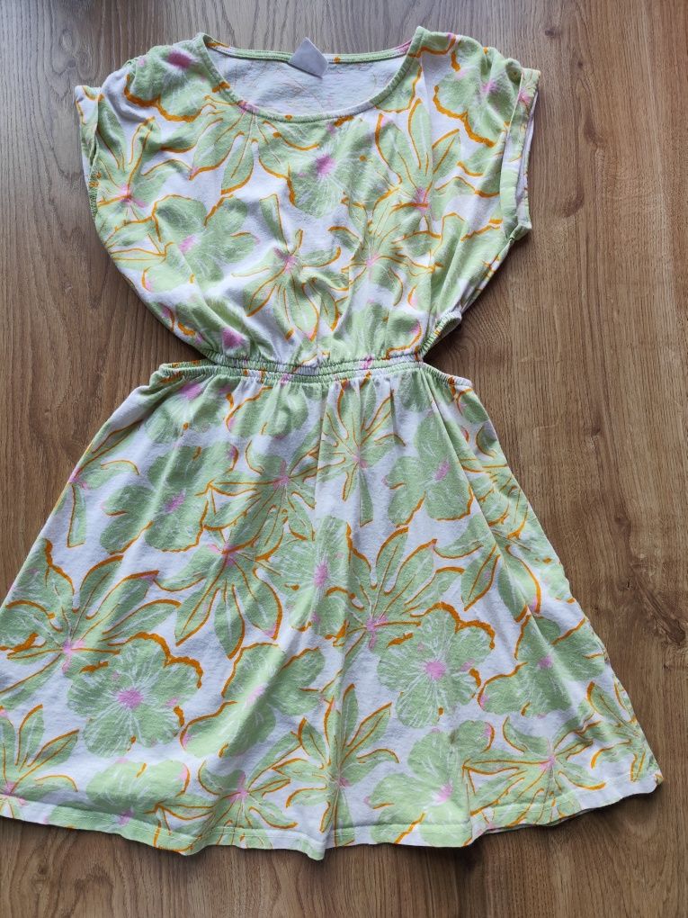 Bawełniana sukienka ZARA 140cm