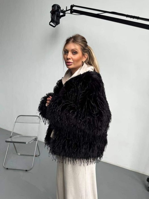 Шубка в стилі лама преміум якість НОВА