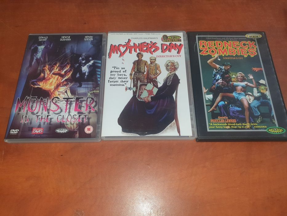 Troma DVD zestaw horror