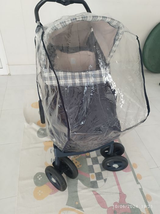 Carinho de passeio e cadeira auto.