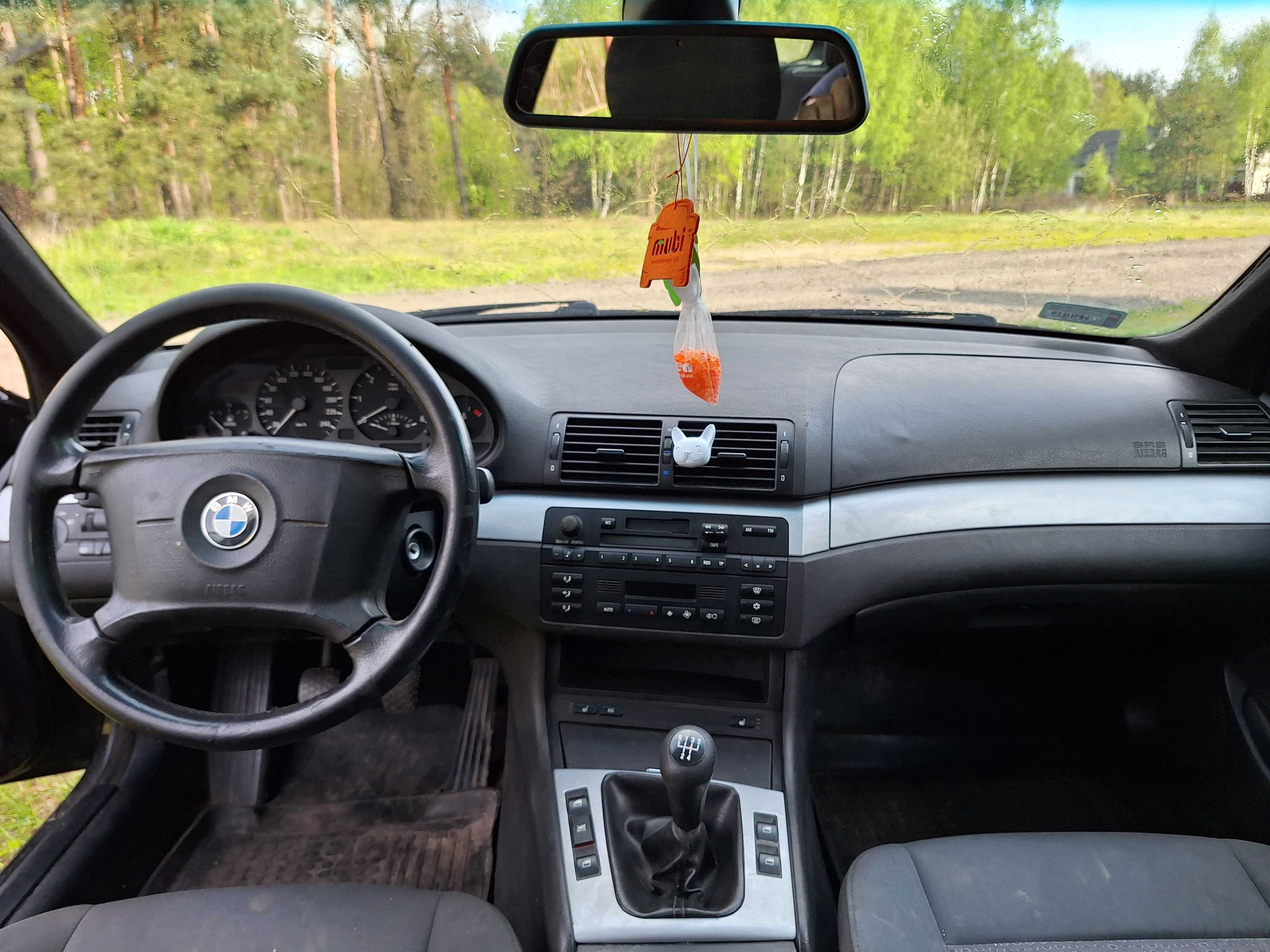 Sprzedam BMW e46 320d TOURING czarna z szyberdachem silnik M47