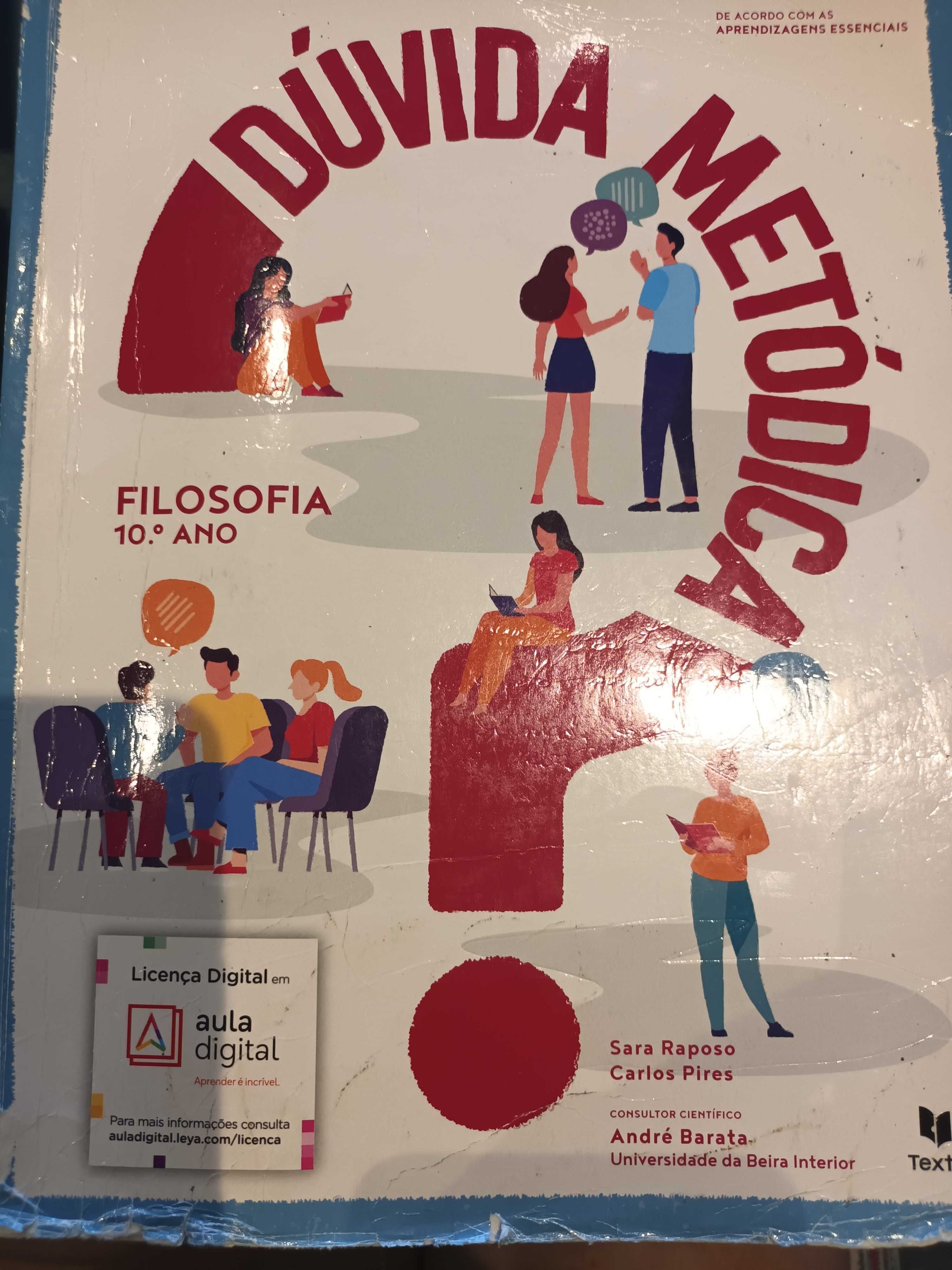 Livro de Filosofia de 10° ano Dúvida Metódica