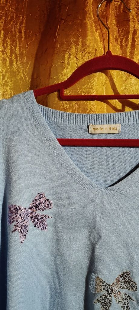 Sweter baby blue