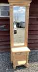 Lustro, stolik lite drewno oczyszczone sosnowe