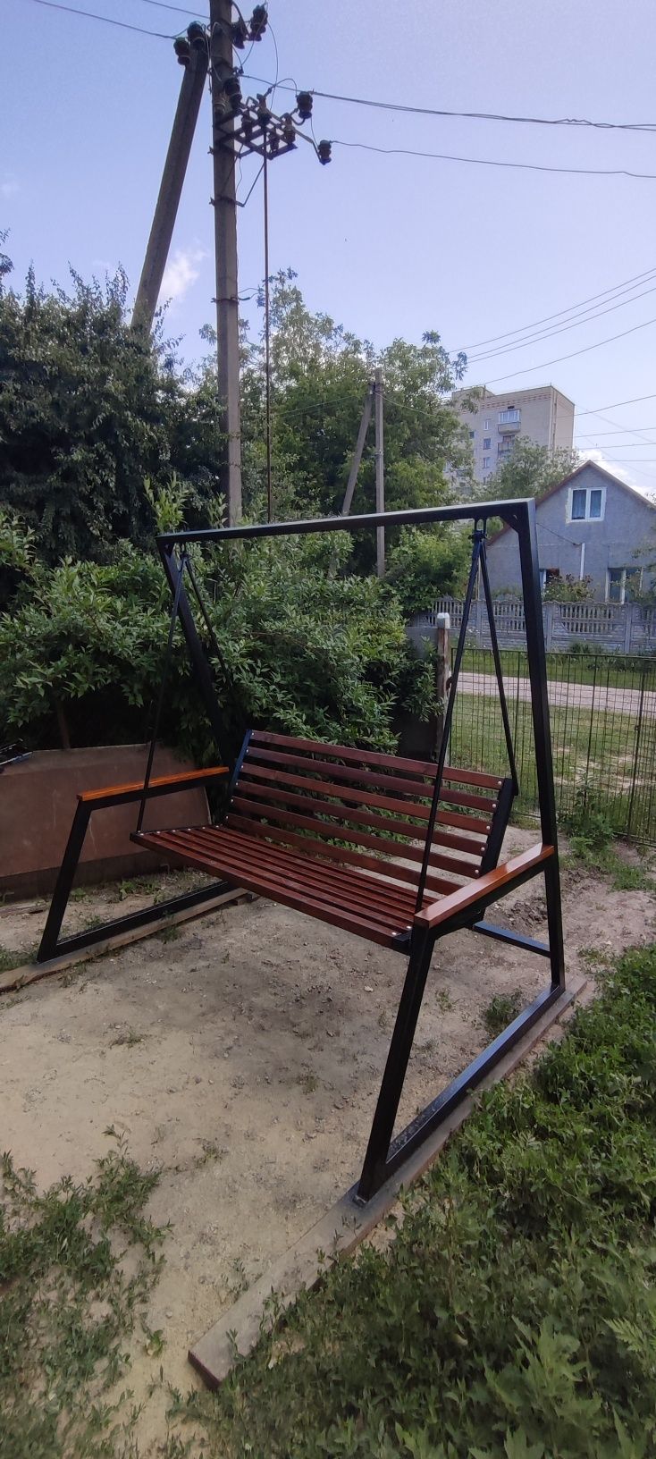 Качеля . гойдалка садова.