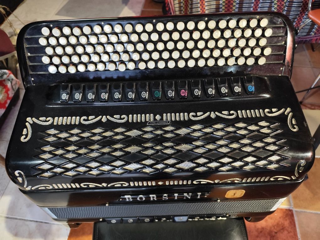 Acordeon com convertor