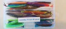 Jaskółka 75 mm 7.5 cm 1.8g - 48 szt zestaw przynęt #okoń #sandacz